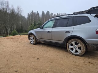 2008 BMW X3 20d I (E83) Рестайлинг, серый, 1620000 рублей, вид 2