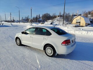 2014 Volkswagen Polo V, белый, 1150000 рублей, вид 4