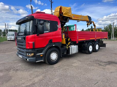 2007 Scania P-series, красный, 6700000 рублей, вид 1