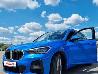 2020 BMW X1 18d xDrive II (F48) Рестайлинг, синий, 4100000 рублей, вид 1