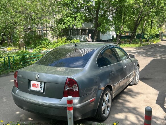 2002 Volkswagen Passat B5 Рестайлинг, серебристый, 285000 рублей - вид 5