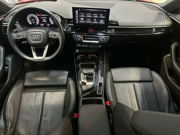 2021 Audi A4 40 TFSI V (B9) Рестайлинг, красный, 3400000 рублей - вид 4