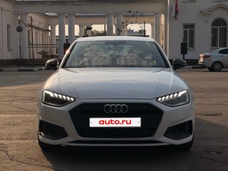 2020 Audi A4 35 TFSI V (B9) Рестайлинг, белый, 2870000 рублей, вид 4