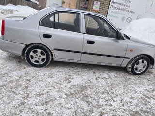2005 Hyundai Accent ТагАЗ II, серый, 350000 рублей, вид 2