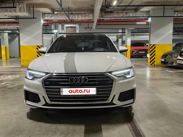 2021 Audi A6 45 TFSI V (C8), белый - вид 1