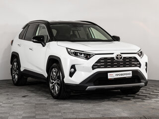 2019 Toyota RAV4 V (XA50), белый, 3099000 рублей, вид 5
