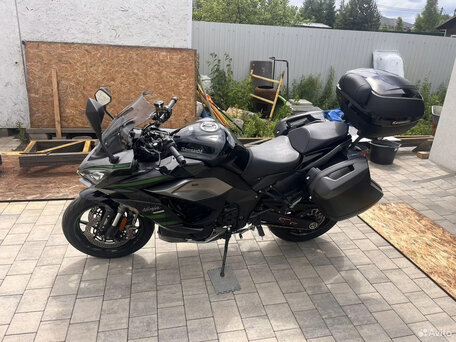 2020 Kawasaki Ninja 1000 SX, зелёный, 1450000 рублей, вид 3
