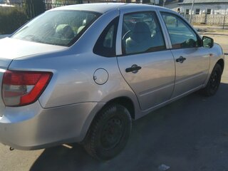 2012 Lada (ВАЗ) Granta I, серебристый, 340000 рублей, вид 3