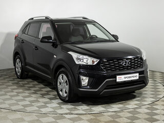 2020 Hyundai Creta I Рестайлинг, чёрный, 1570000 рублей, вид 3