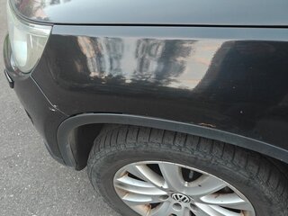 2009 Volkswagen Tiguan I, чёрный, 850000 рублей, вид 4