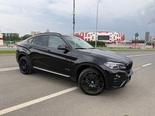 2019 BMW X6 30d II (F16), чёрный, 5500000 рублей, вид 2