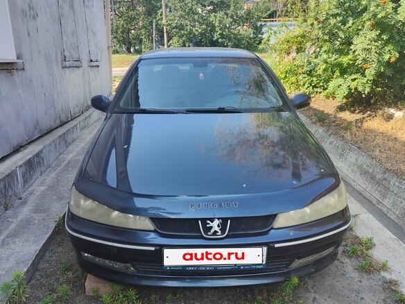 2002 Peugeot 406 I Рестайлинг, синий, 129000 рублей - вид 1