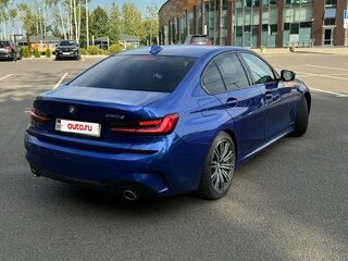 2019 BMW 3 серии 330d VII (G2x), синий, 3300000 рублей, вид 4