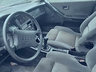 1988 Audi 90 II (B3), красный, 270000 рублей, вид 4