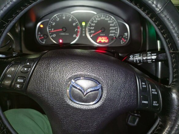 2007 Mazda 6 I (GG) Рестайлинг, синий, 610000 рублей - вид 19