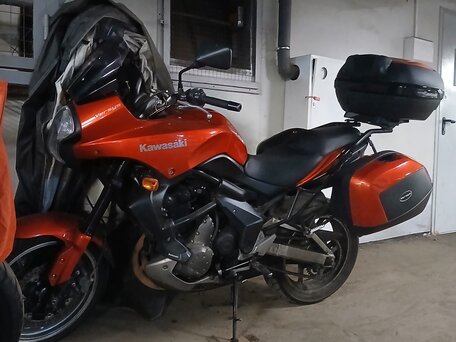 2007 Kawasaki Versys 650, оранжевый, 420000 рублей, вид 5
