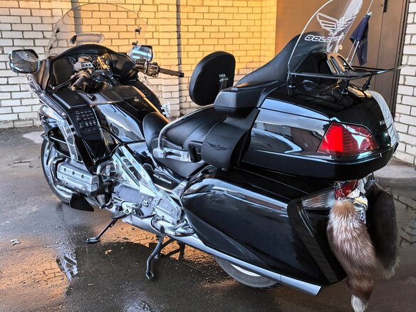 2013 Honda GL 1800 Gold Wing, чёрный, 1350000 рублей - вид 21