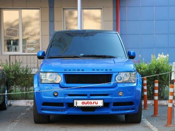 2010 Land Rover Range Rover Supercharged III Рестайлинг 2, синий, 3000000 рублей - вид 3
