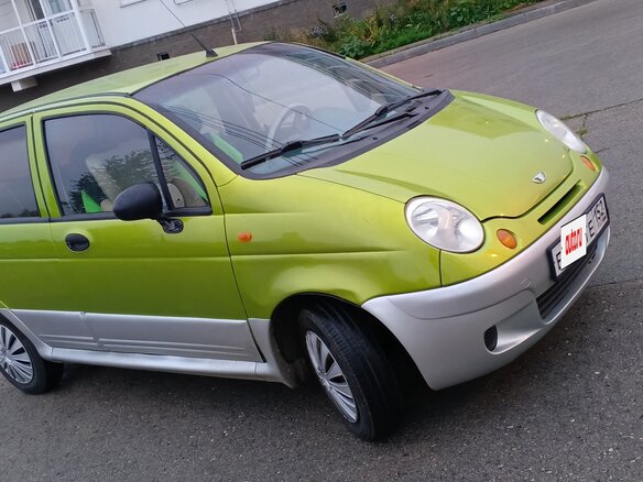 2006 Daewoo Matiz I Рестайлинг, зелёный, 365000 рублей - вид 1