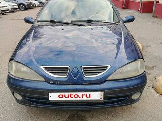 2003 Renault Megane I Рестайлинг, синий, 220000 рублей, вид 2