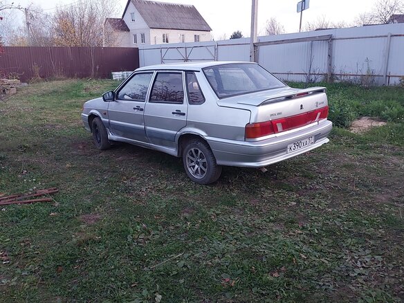 2006 Lada (ВАЗ) 2115, серебристый, 70000 рублей - вид 2