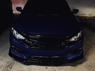 2018 Honda Civic X, синий, 1650000 рублей, вид 4