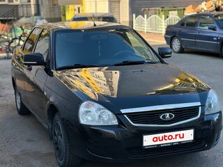 2017 Lada (ВАЗ) Priora I Рестайлинг, чёрный, 640000 рублей, вид 3