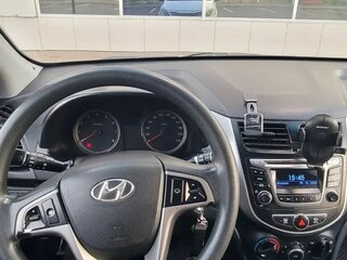 2015 Hyundai Solaris I Рестайлинг, белый, 500000 рублей, вид 5