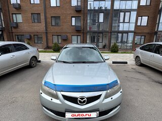 2006 Mazda 6 I (GG) Рестайлинг, серебристый, 475000 рублей, вид 2