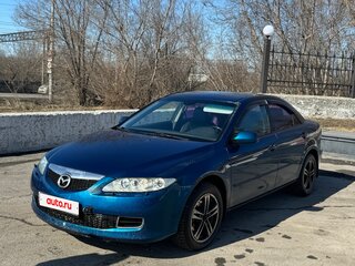 2007 Mazda 6 I (GG) Рестайлинг, синий, 450000 рублей, вид 3