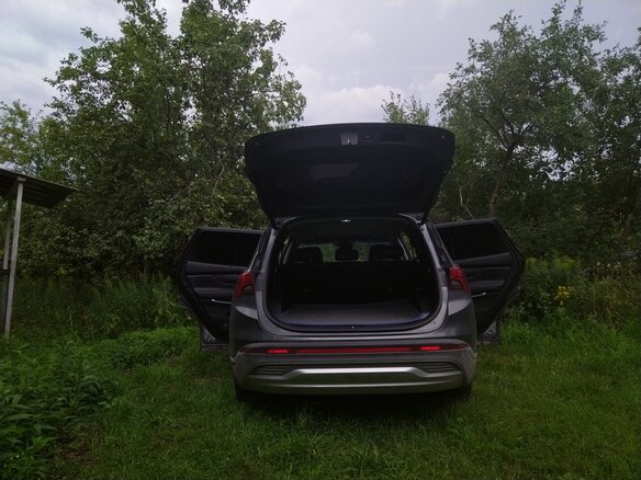 2023 Hyundai Santa Fe IV Рестайлинг, серый, 5380000 рублей - вид 6