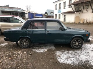 2007 Lada (ВАЗ) 2107, зелёный, 137000 рублей, вид 4