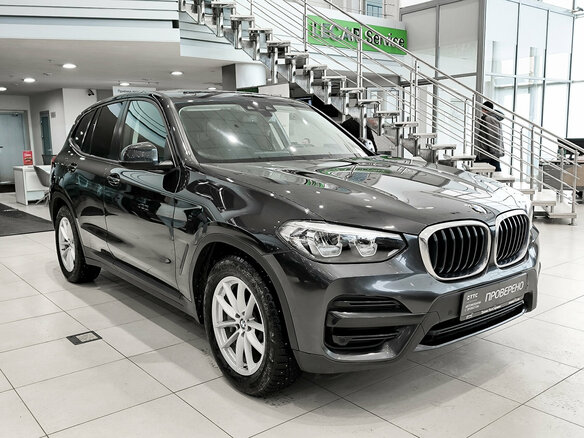 2018 BMW X3 30d xDrive III (G01), серый - вид 2