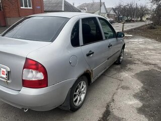 2007 Lada (ВАЗ) Kalina I, серебристый, 150000 рублей, вид 4