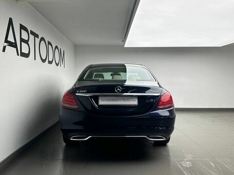 2015 Mercedes-Benz C-Класс 200 IV (W205), синий, 2021000 рублей, вид 3