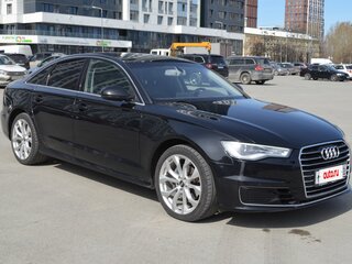 2015 Audi A6 IV (C7) Рестайлинг, чёрный, 1700000 рублей, вид 4
