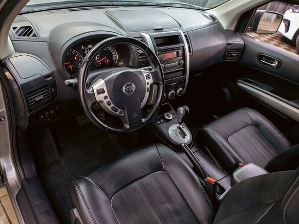 2014 Nissan X-Trail II Рестайлинг, серый, 1195000 рублей - вид 12