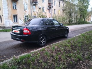 2017 Lada (ВАЗ) Priora I Рестайлинг, чёрный, 404000 рублей, вид 4