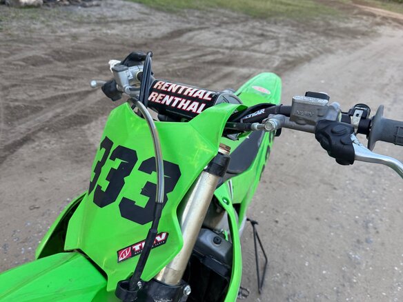 2023 Kawasaki KX 250, зелёный, 460000 рублей - вид 9