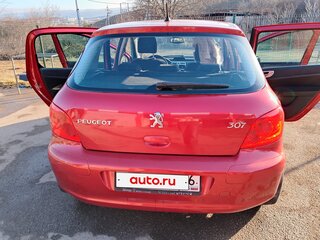 2007 Peugeot 307 I Рестайлинг, красный, 386600 рублей, вид 4