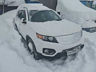 2009 Kia Sorento II, белый, 1100000 рублей, вид 2