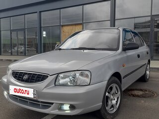 2005 Hyundai Accent ТагАЗ II, серебристый, 482000 рублей, вид 2