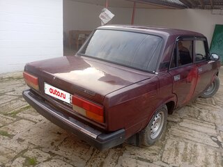 2007 Lada (ВАЗ) 2107, пурпурный, 110000 рублей, вид 4