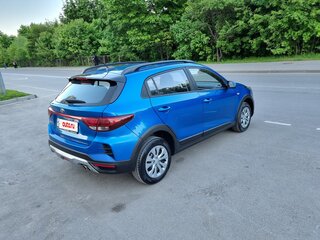2020 Kia Rio X IV Рестайлинг, синий, 1770000 рублей, вид 4