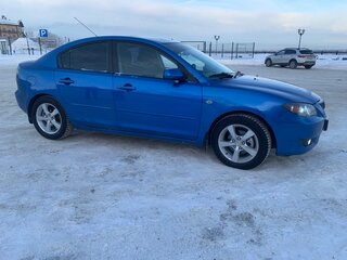 2006 Mazda 3 I (BK) Рестайлинг, синий, 650000 рублей, вид 5