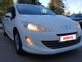 2014 Peugeot 408 I, белый, 495000 рублей, вид 3