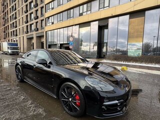 2017 Porsche Panamera Turbo II, чёрный, 7900000 рублей, вид 2