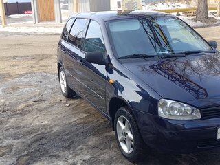 2009 Lada (ВАЗ) Kalina I, синий, 350000 рублей, вид 1