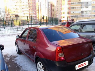 2013 Renault Logan I Рестайлинг, красный, 325000 рублей, вид 5