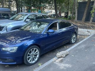 2015 Audi A5 I (8T) Рестайлинг, синий, 1750000 рублей, вид 1